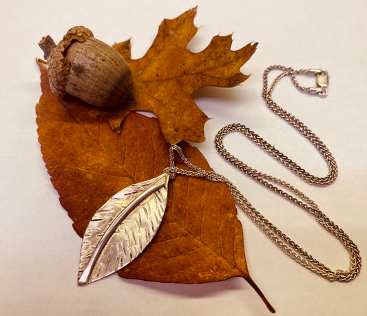 Leaf necklace - collectionsbytracy.com